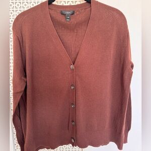J.Crew Brown Cardigan